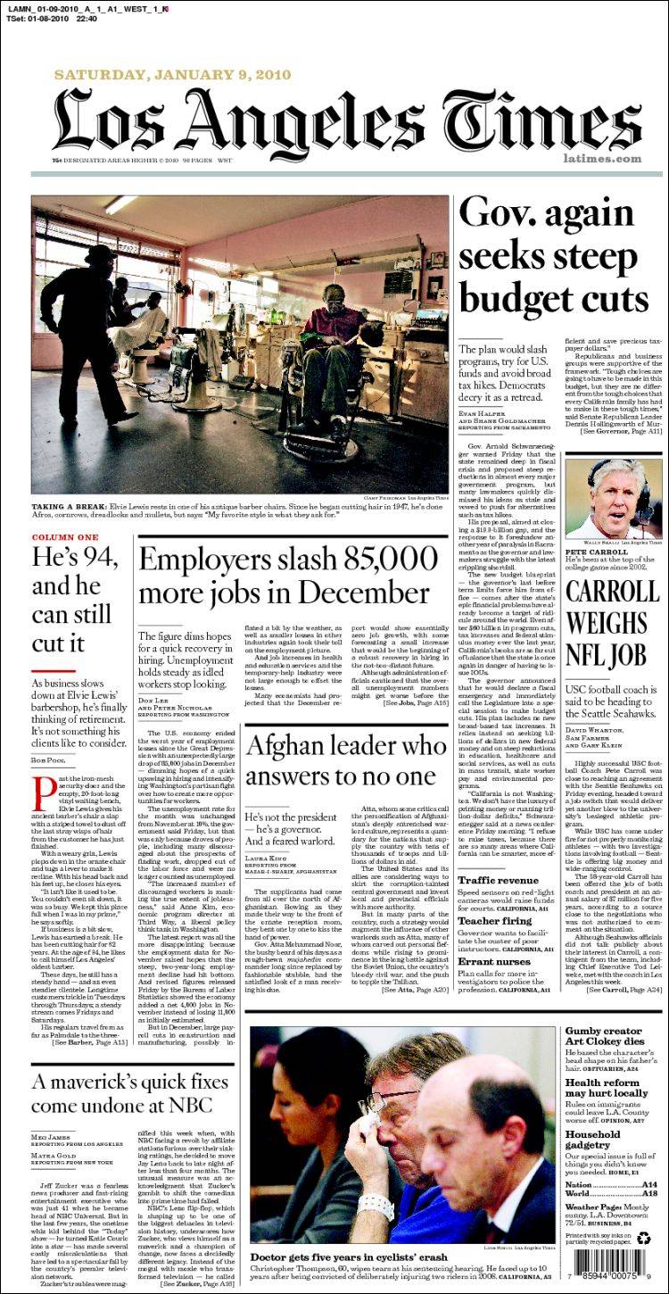 la times paper la times paper
